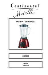 Continental Refrigerator CM42145 Instruction Manual