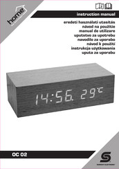 Somogyi Home OC 02 Instruction Manual