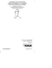 Kohler K-6268 Installation And Care Manual