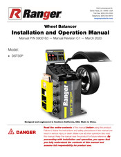 Ranger DST30P Installation And Operation Manual