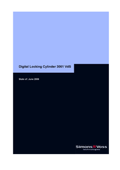 Simons Voss Technologies 3061 VdS Manual