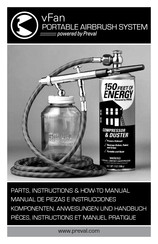 Preval vFan Parts, Instructions & How-To Manual