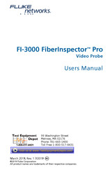 Fluke FI-3000 FiberInspector Pro User Manual