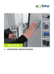 eKey ekey lock Operating Instructions Manual
