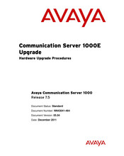 Avaya CS 1000E Upgrade Procedures