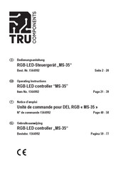 TRU Components MS-35 Operating Instructions Manual