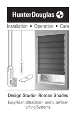 HunterDouglas Design Studio Installation Operation Care