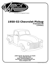 Vintage Air 754562 Manual