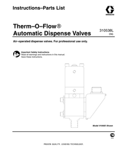 Graco Therm-O-Flow 243696 Instructions-Parts List Manual