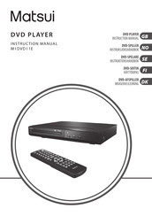 Matsui M1DVD11E Instruction Manual
