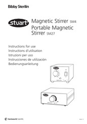 Bibby Sterilin Stuart SM4 Instructions For Use Manual