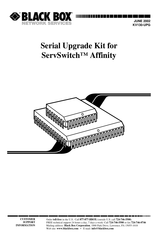 Black Box ServSwitch KV130-UPG Manual