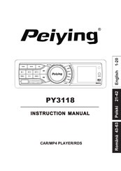 Peiying PY3118 Instruction Manual