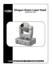 SHOWTEC ORDERCODE 30971 Manual