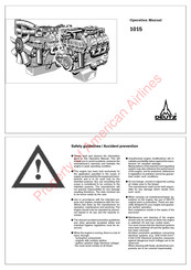 Deutz 1015 Operation Manual