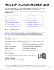 KVH Industries TracVision R5SL Installation Manual