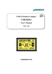 HuMANDATA USB-029L2 User Manual