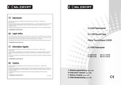 MC Crypt DJ-2650 D USB Instruction Manual