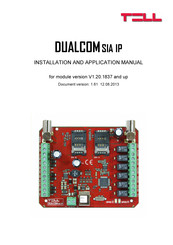 TELL DUALCOM SIA IP Installation And Application Manual