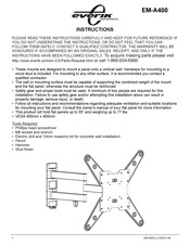 Everik EM-A400 Instructions Manual