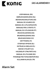 König SAS-ALARMDW01 User Manual