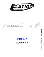 Elation IPC415 User Manual