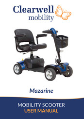 Clearwell Mobility Mazarine User Manual