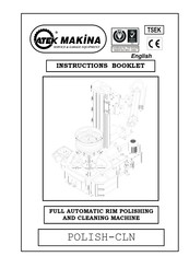 ATEK MAKINA POLISH-CLN Instruction Booklet