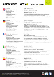 Unilite PROSAFE ATEX-H2 Quick Start Manual