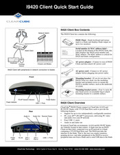 Clearcube I9420 Quick Start Manual
