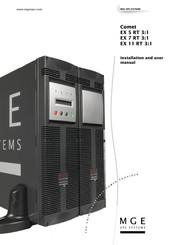 MGE UPS Systems Comet EX 5 RT 3:1 Installation And User Manual