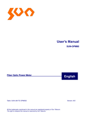 Sun Microsystems SUN-OPM80-BC User Manual