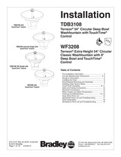 Bradley Terreon TDB3108 Installation Manual