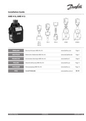 Danfoss AME 413 Installation Manual