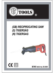 ETC Tools 93-800 Manual