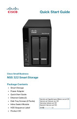 Cisco Small Business NSS 322 Smart Storage Quick Start Manual