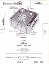 Bell RT-75 Manual