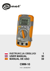 Sonel CMM-10 User Manual