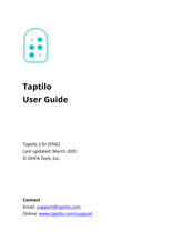 OHFA Tech Taptilo User Manual