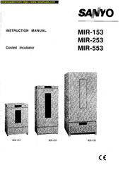 Sanyo MIR-553 Instruction Manual