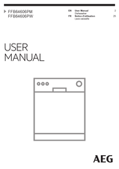 AEG FFB64606PW User Manual