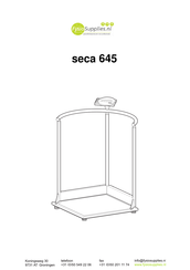 Seca 645 Series Instruction Manual And Guarantee