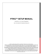 Panorics PTRIG Setup Manual