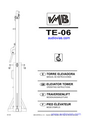 VMB TE-06 Operating Instructions Manual