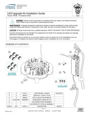 Architectural Area Lighting PROS Providence Small Installation Manual