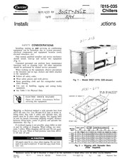 Carrier 30GT 030 Installation Instructions Manual