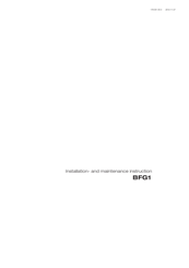 Enertech Bentone BFG1 H2 Manual