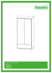 Dunelm Lisbon 30276687 Instructions Manual