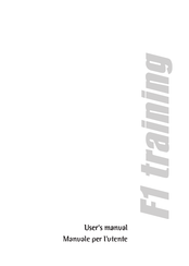 Technogym F1 TRAINING User Manual