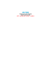 BOSER Technology HS-7005 Manual